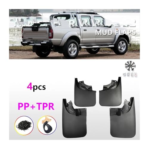 Garde-boue avant arrière Nissan Navara D22 NP300 2002-2015 2WD sans perçage - 6