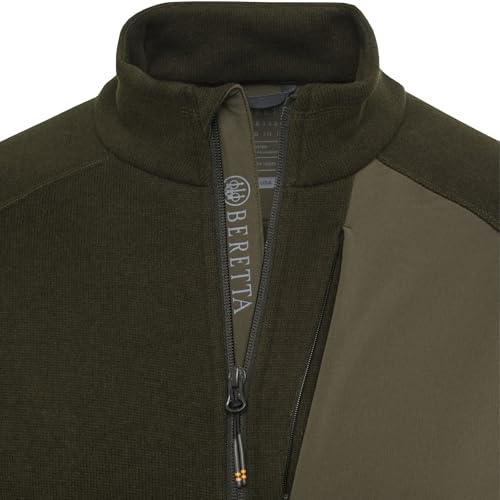 Beretta Men's Lightweight Breathable Outdoor Casual Abisko Full Zip Thermal Fleece Hunting Jacket | Elasticated Bottom4