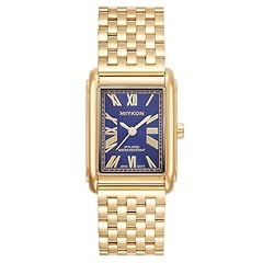 Gold Bracelet, Blue Dial