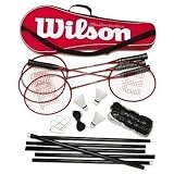Wilson Tour Badminton Sport-Set für Anfänger, ideales Komplettset