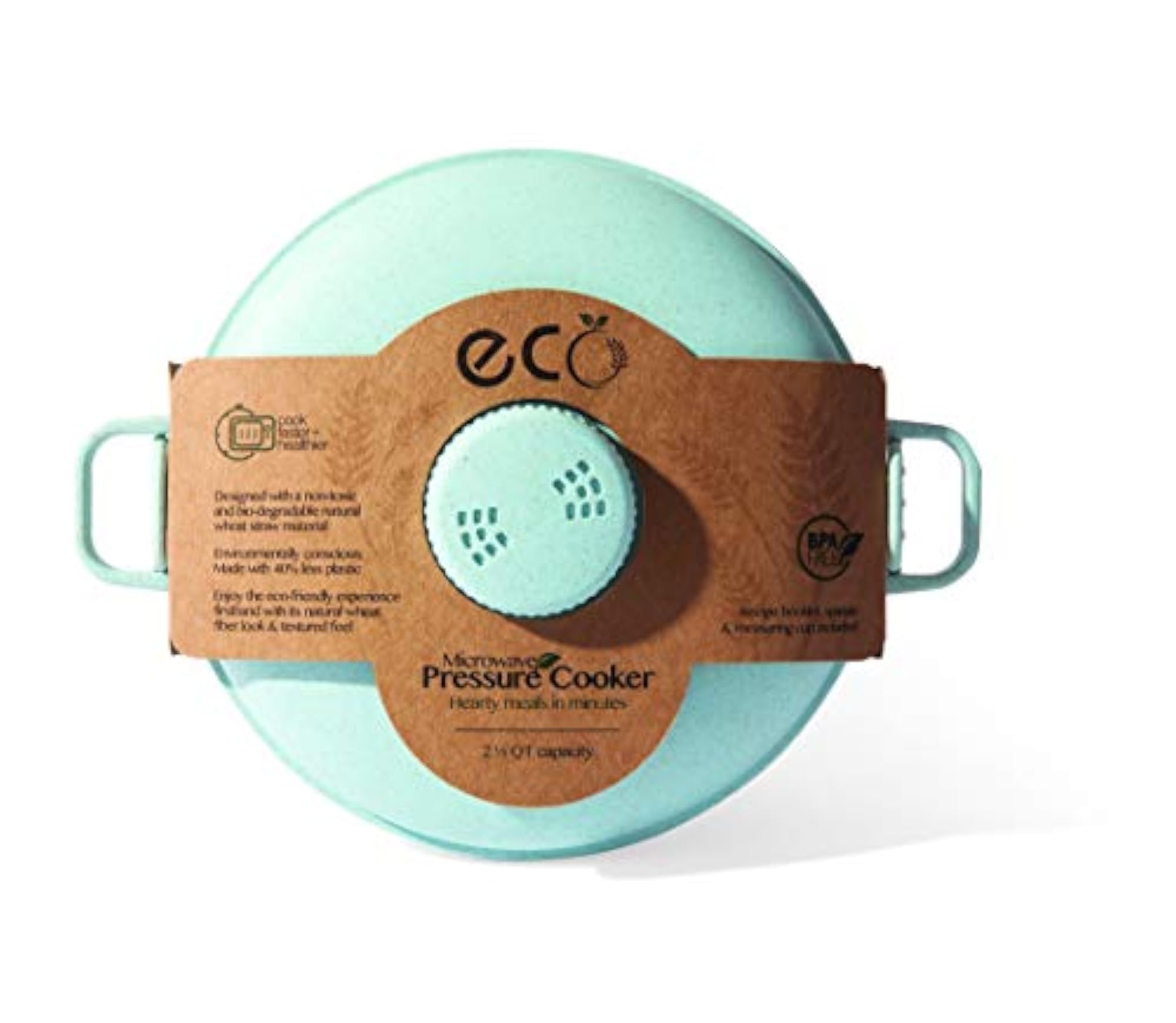 Eco-Friendly Microwave Pressure Cooker for Quick Cooking