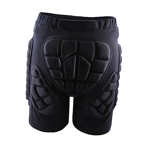 GANAZONO Adult Black Ski Protective Pants with Padding for Snowboarding and Skating Waist Comfortable and Breathable Multiple