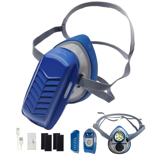 PuriCurrent Mini Powered Respirator. Dust gas respirator mas...