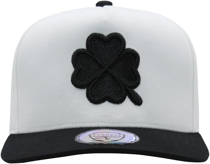 – Culiacan – Original Snapback Hat – Trucker - Baseball Cap – Adjustable Man and Woman - Clover Embroidered Design – Black White