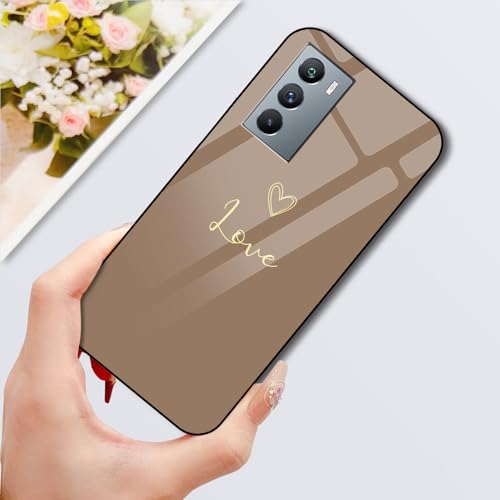 Image of COLORflow Back Cover Compatible with iQOO 9 SE 5G | Heart Notes Color Customized | Shockproof TPU Bumper with Camera Protection Back Cover Compatible with iQOO 9 SE 5G