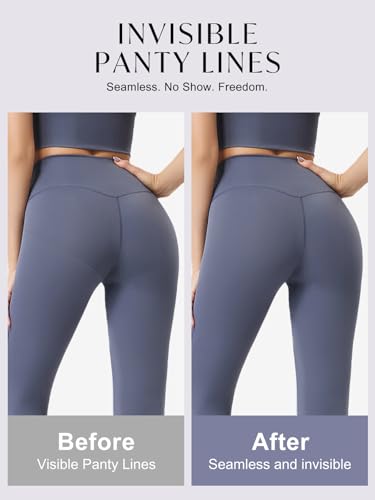 OVRUNS Seamless Underwear for Women Skin-friendly Breathable No Show Panty Liners Invisible Workout Gym Briefs3