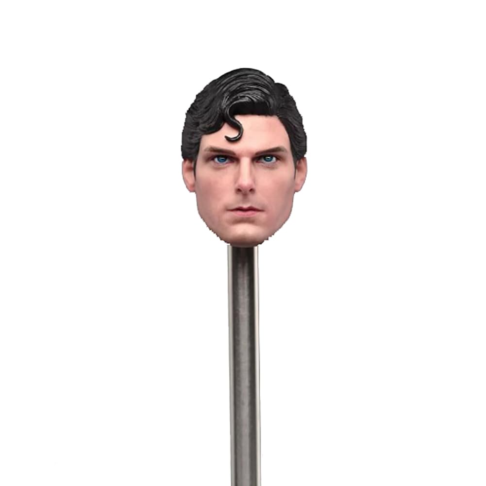 1/6 Scale Male Head Sculpt European Brave Man Black Hair Head for 12inch Phicen,TBLeague Action Figure Body Collection