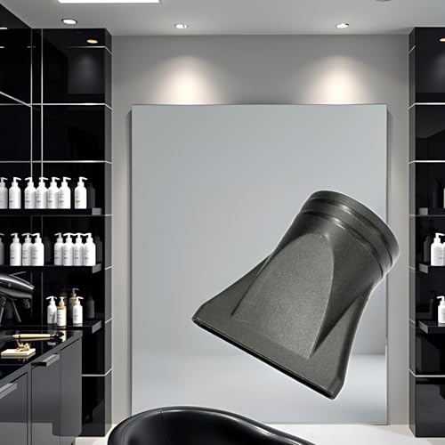 Schwarzes Professionelles Salon-Friseurwerkzeug Haartrocknerdüse Breites Design Nützliches Bequemes Design Haartrockner-Zubehör Styling-Werkzeuge