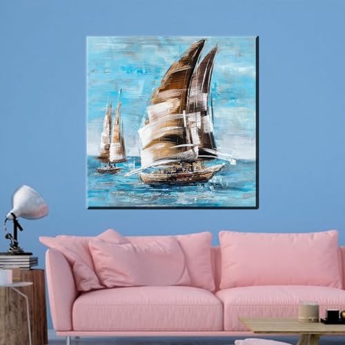 Affiches et impressions de bateaux 80x80cm | Décoration marine - 2