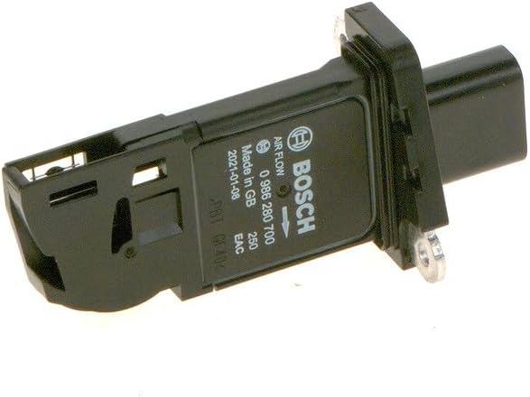 Bosch 0986280700 - Medidor de flujo másico de aire - 1 pieza | Compatible con: Citroen Jumper II Autobús, JUMPER II Kasten, JUMPER II Pritsche/Fahrgestell, FORD B-MAX, B-MAX Van, ECOSPORT