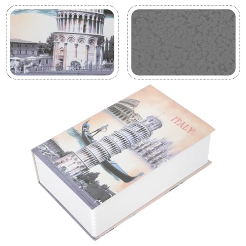 Boîte de Verrouillage Secrète de Livre Code coffret rangement solide métal plastique portable - 8