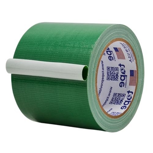 Image of MAT Duct Tape Dark Green Industrial Grade, 4 inch x 60 ft. Waterproof, UV Resistant for Crafts, Home Improvement, Repairs, & Projects