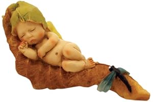 Enchanted Miniature Fantasy Baby Garden Statue