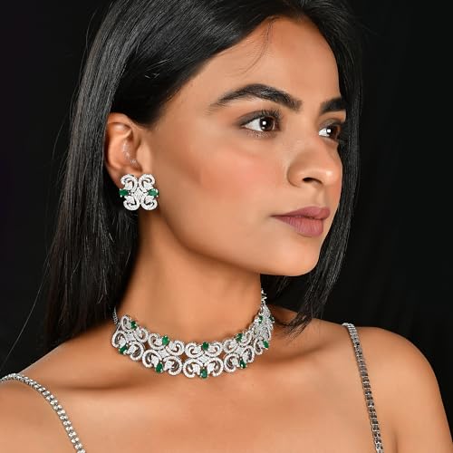 Taj Jahan Necklace Set, Regal Design