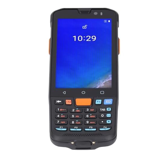 Android 11-Barcode-Scanner, Tragbarer 1D-2D-Barcode-Scanner, 4G WiFi 4,0-Zoll-Touchscreen-Handheld-Datenterminal, für Lager-Einzelhandelsinventur