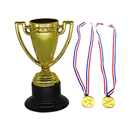 LIOOBO 12Pcs Prêmios De Recompensa Para Festas Eventos Esportivos Troféu Celebração Troféu Troféus P