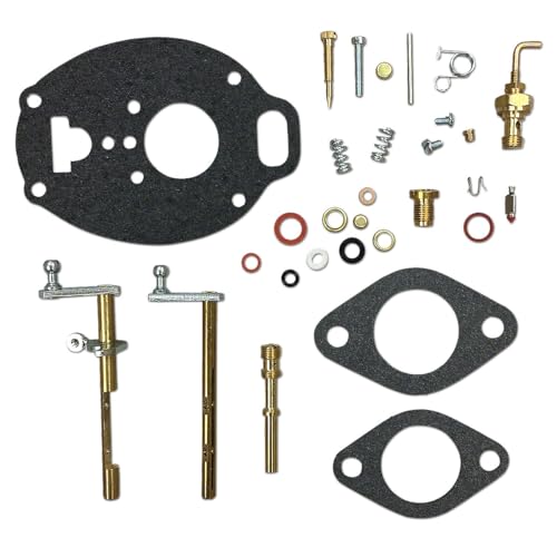 NEW Enhanced Carburetor Repair and Rebuild Kit - Fits Ford 801, 901, 4000 Tractors (Marvel Schebler TSX662, TSX769, TSX813)