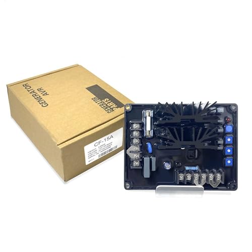 Régulateur de tension AVR CF15A pour alternateur sans balais et panneau magnétique auto-excité