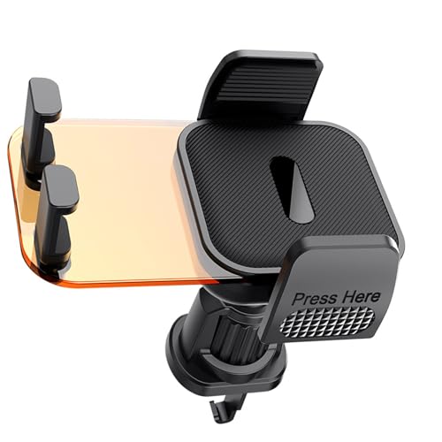 Fentency 1 Hand Operate Car Phone Mount with Automatic, Oranges color