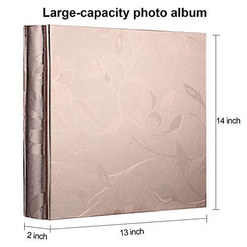 image for Vienrose Photo Album 4x6 600 Pockets Large Picture Book PU Leather Cov
