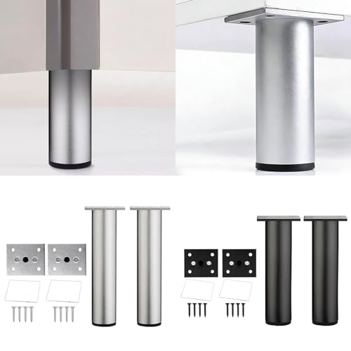 Patas de sofá regulables y repuestos de aluminio para muebles de televisión 3