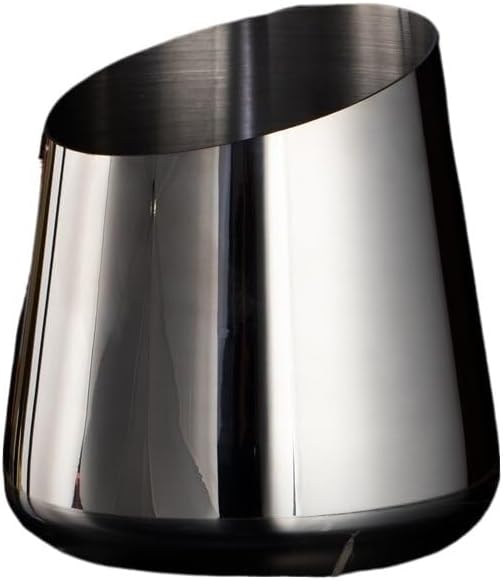 Diagonal Stainless Steel Champagne Ice Bucket,1.6Liter Capacity,for Parties,Cocktail Bar,Wine,Home Bar Accessories(Silver)