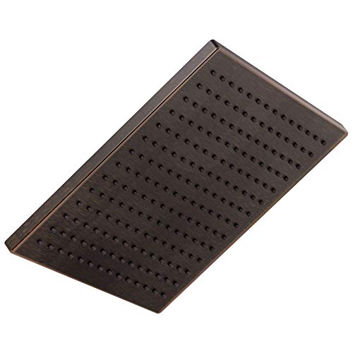 DELTA FAUCET 52159-RB25 Single-Setting Metal Raincan Head, Without Shower Arm, Venetian Bronze