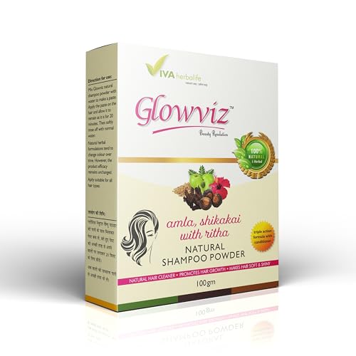 Glowviz Amla Shikakai & Ritha Shampoo Powder
