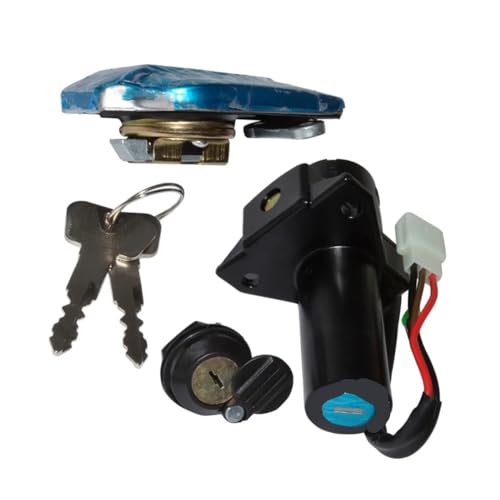 Kit de verrouillage YBR125 avec bouchon de réservoir d'essence robuste