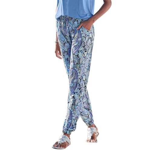 LASCANA Women's Paisley Print Pants