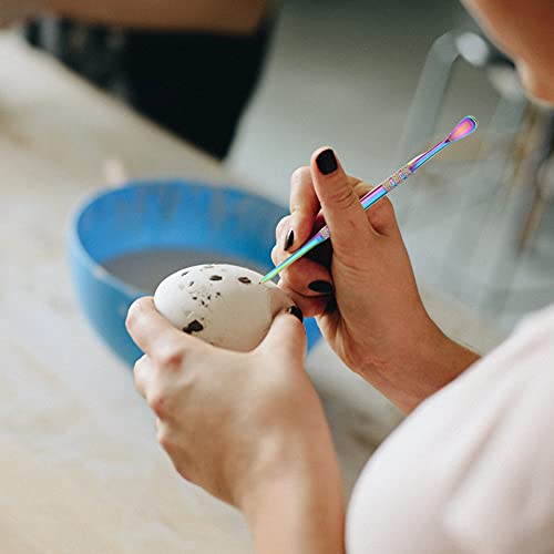 15 Pieces Wax Carving Stainless Steel Concentrate Tool Double-Ended Wax Sculpting Tools With Silicone Container Can For Statuary Clay Pottery #TOP4