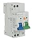 Electraline 87013 Leistungsschalter (RCBO), 25 A, Typ A, Kurve C, Empfindlichkeit 30 mA, Anschluss 1P+N,