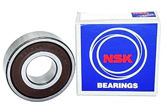 (2 Pack) NSK 6203-2RS 6203DDU 6203VV Bearings 17X40X12MM Made in Poland Deep Groove Ball Bearings