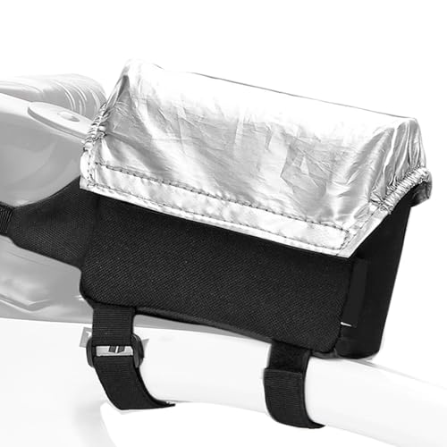 Bolsa de manillar de bicicleta, bolsa de almacenamiento impermeable – tubo horizontal para bicicleta, para hombres, mujeres, viajes, senderismo, ciclismo, montaña, aventuras al aire libre