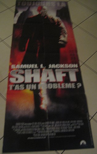 Affiche de cinéma Shaft originale 60x120 cm de haute qualité