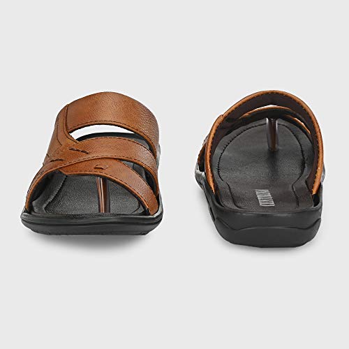Image of Centrino Men's Thong Sandals | Comfort & Style with Soft Cushioned Insole | Trendy Design with Heel Support (5904)