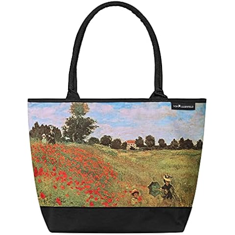 von Lilienfeld Bolso Señoras Motivo Shopper Arte Claude Monet Cover