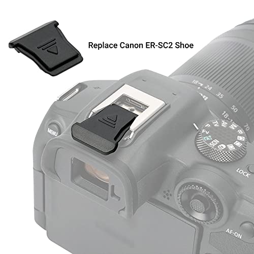 Image of 2PCS Camera Hot Shoe Cover Cap Protector for Canon EOS R8 R50 R6 Mark II R7 R10 R3 R5C R5 C Replaces Canon ER-SC2 Hot Shoe Cover