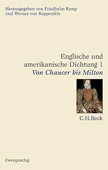 Hardcover Englische und amerikanische Dichtung, 4 Bde., Bd.1, Von Chaucer bis Milton [German] Book