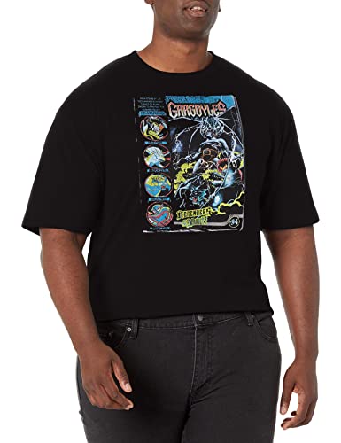 T-shirt Disney Gargoyles résistant au lavage pour homme cherchant un haut Concrete Cover durable
