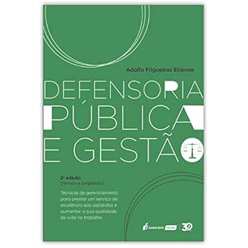 Capa do livro Defensoria Pública E Gestão - 2ª Ed. - 2019