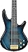 Ibanez GSR205PC GIO 5-String Bass Guitar, Purpleheart Fingerboard, Transparent Marine Burst