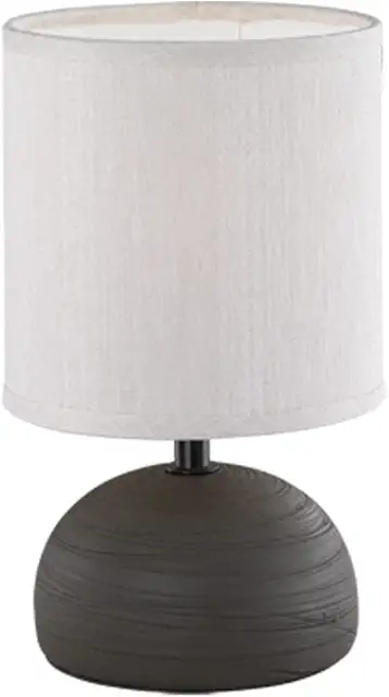 Lámpara Mesita Noche Reality Luci Sobremesa 40W IP20 Marrón