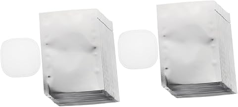 Abaodam 200 Peças Bolsa De Alimentos A Vácuo Embalagem De Alimentos De Compressão Embalagem A Vácuo Pequeno Armazenamento A Vácuo Selador De Alumínio Selador De Alimentos Profissional