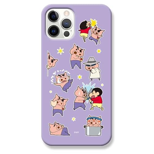 iPhone17 Pro Max p N񂿂 ^ Xn[hP[X y{甭z CrayonShinchan Sticker S1 Slim Case ACtH 17 v }bNX Ή PC |J[{l[g LN^[ 