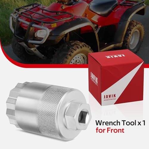 Image of JAVIK Front Differential Pinion Bearing Lock Nut Socket Wrench Tool 64mm for Honda Foreman 400 95-03 Foreman 450 98-01 Rancher 420 07-14 Rubicon 500 01-04