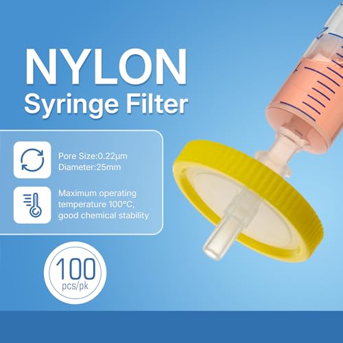 Image of Syringe Filters NY Membrane - 25 mm Membrane Diameter,0.22 um Pore Size,Pack of 100