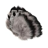 [iplusmile] 毛皮のような柔らかく暖かい指なし肉球手袋 用ふわふわ動物の爪デザイン コスプレ ハロウィン パーティーに