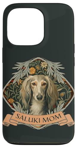 Saluki Mom ���B���e�[�W �T�C�g�n�E���h ���D�� �X�}�z�P�[�X iPhone 13 Pro �p