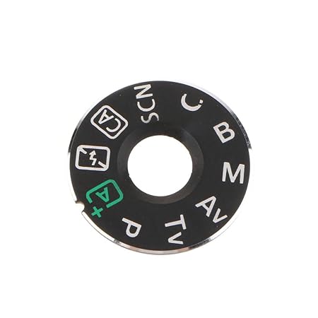 CALANDIS 1 Pack Dial Mode Plate Interface Cap Cover Repair Fix Part for Canon Eos 70D Digital SLR Camera- Black